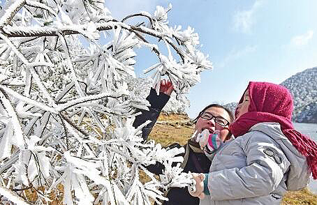 Fujian blanketed in white