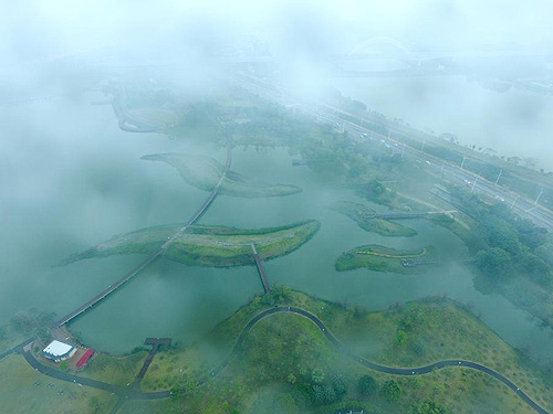 The hazy beauty of misty drizzle in southern Fujian