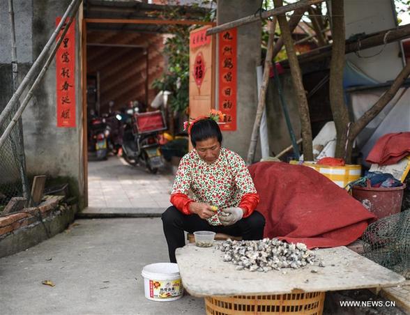 'Xunpu' women seen in Quanzhou City, China's Fujian