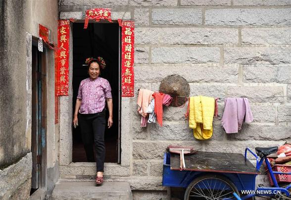 'Xunpu' women seen in Quanzhou City, China's Fujian