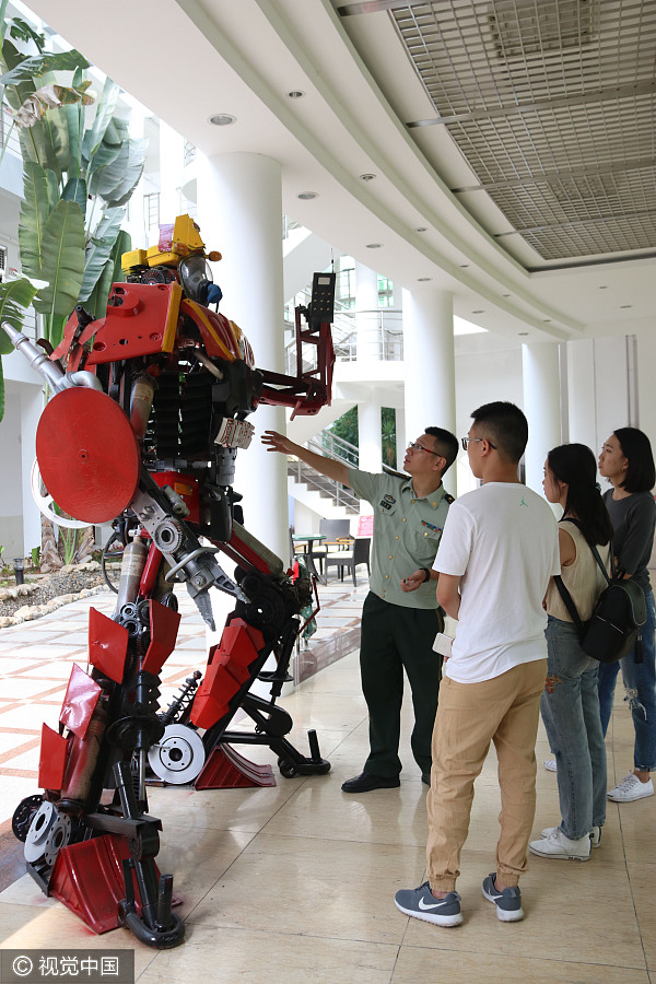 Trash to treasure: Robot created in name of environment
