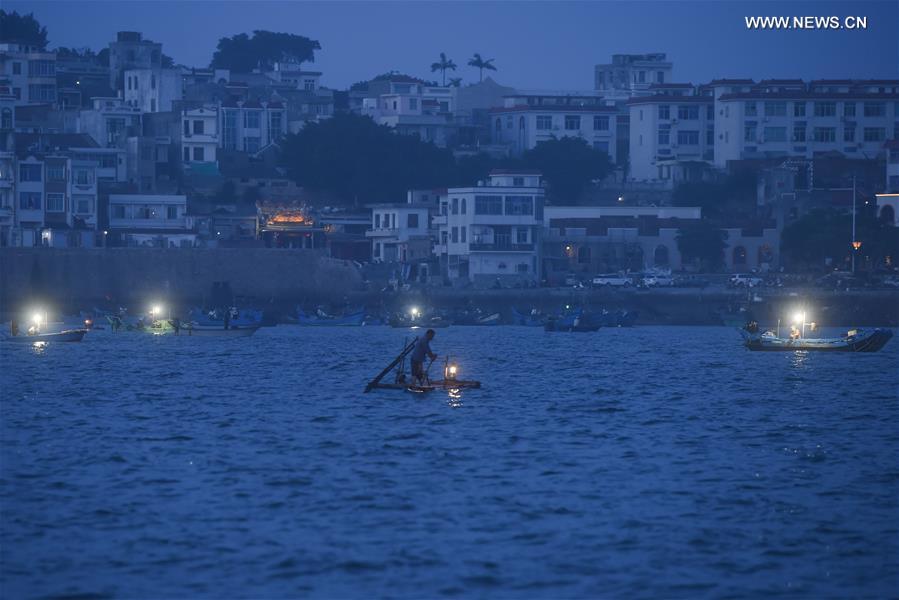 Enchanting scenery of coastline in SE China's Fujian