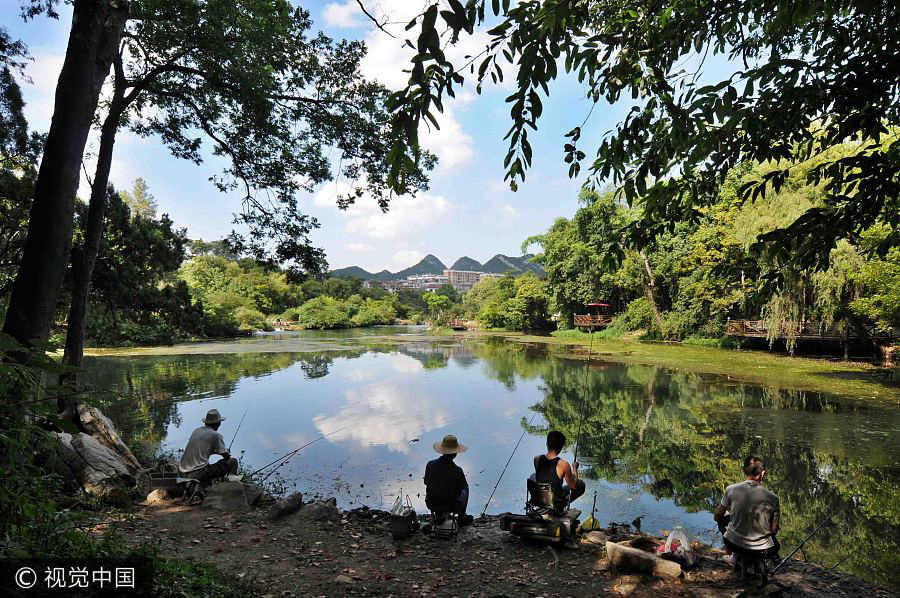 Seven best water escapes during China's summer heat