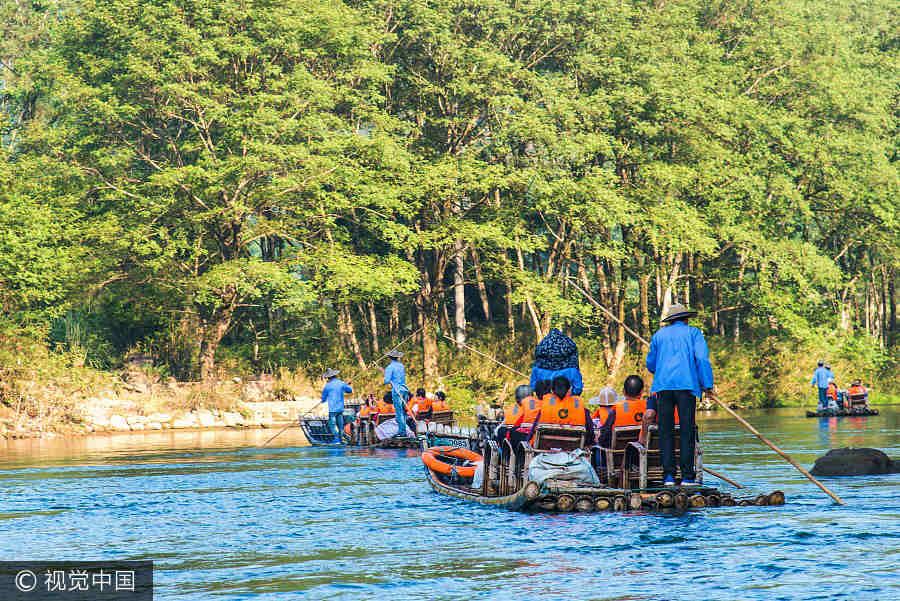 Seven best water escapes during China's summer heat