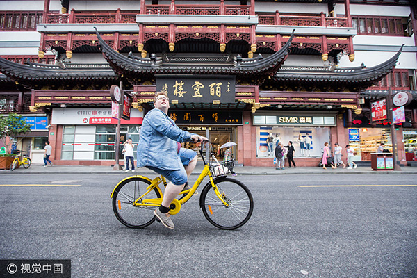 Xiamen among top 10 cities with most shared bike riders