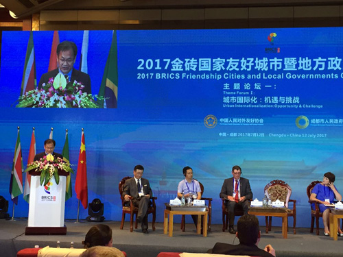 Xiamen seeks to establish sister city ties with BRICS members