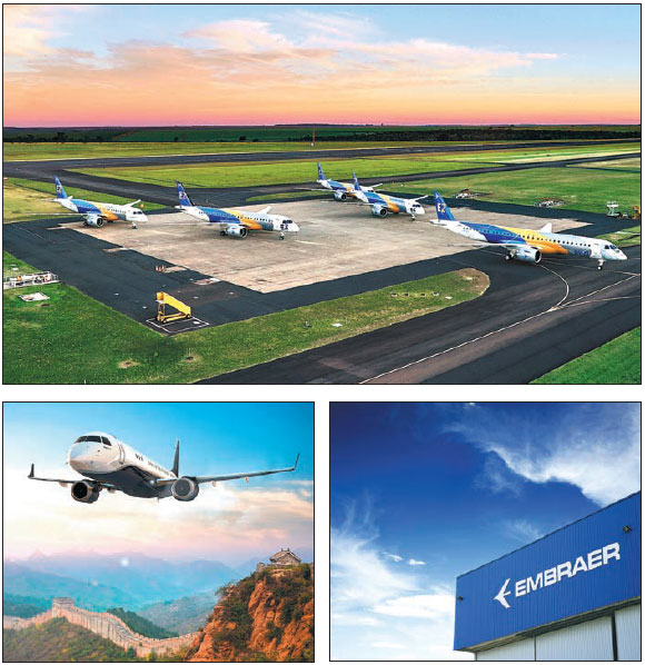 Embraer leads commercial and executive aviation sector