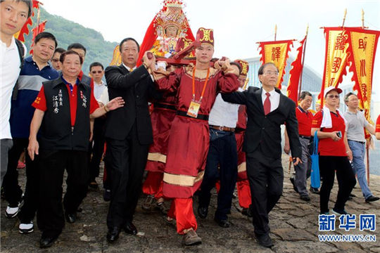 Matsu statue begins tour of Taiwan