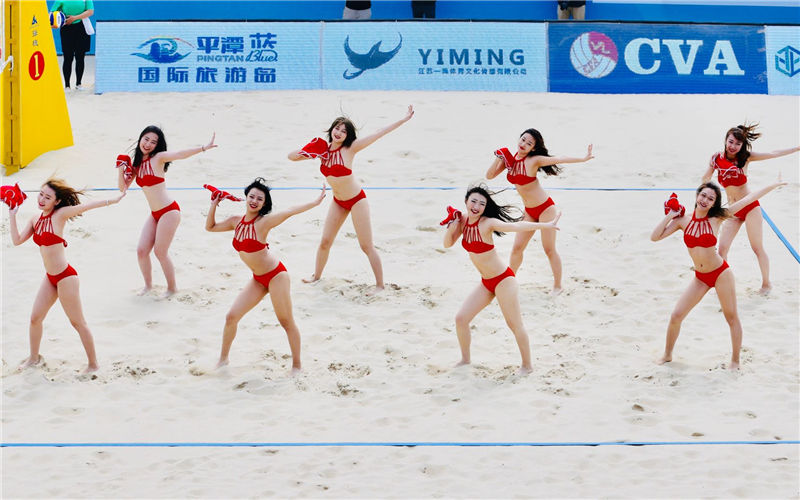 National beach volleyball game kicks off in Pingtan