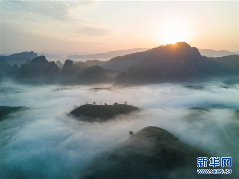 Magnificent view of Mount Wuyi