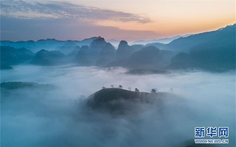 Magnificent view of Mount Wuyi