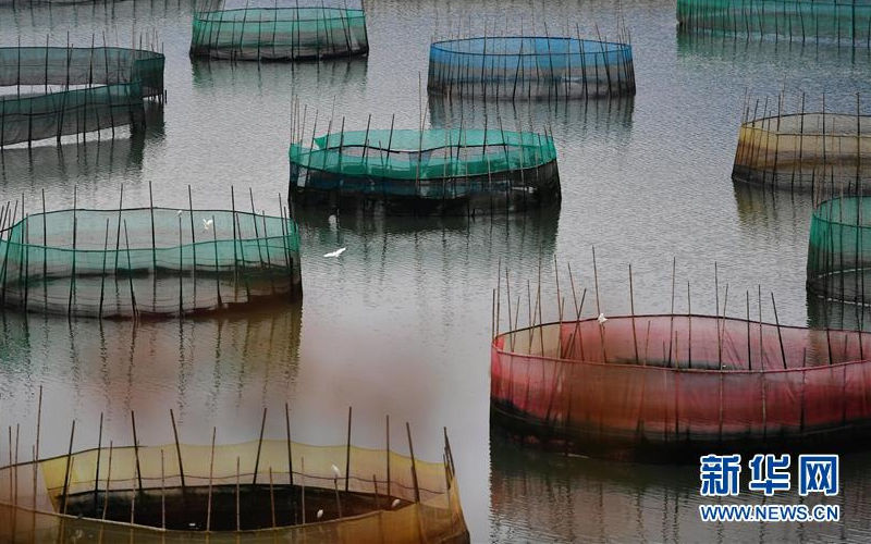 Picturesque view of Xiapu county, Fujian