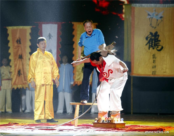 South Shaolin Martial Art Cultural Festival kicks off in Fujian