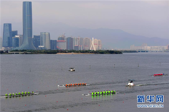 Chinese Rowing Masters wraps up in Xiamen