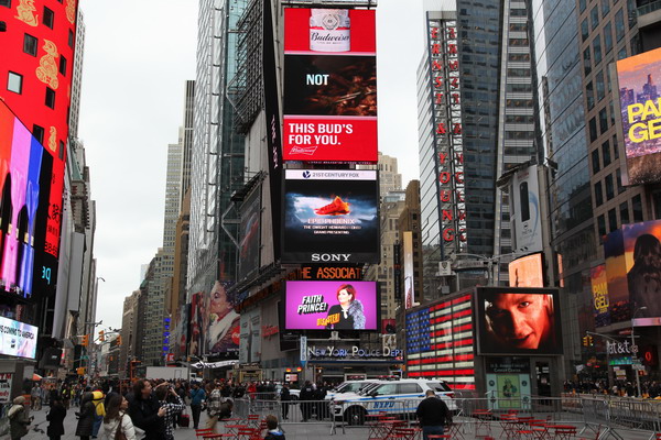 Peak aims higher after Times Square splash