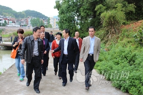 Ningde leader visits Pingnan