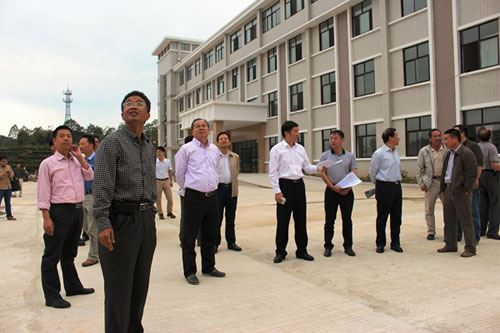 Ningde government officials inspect Pingnan