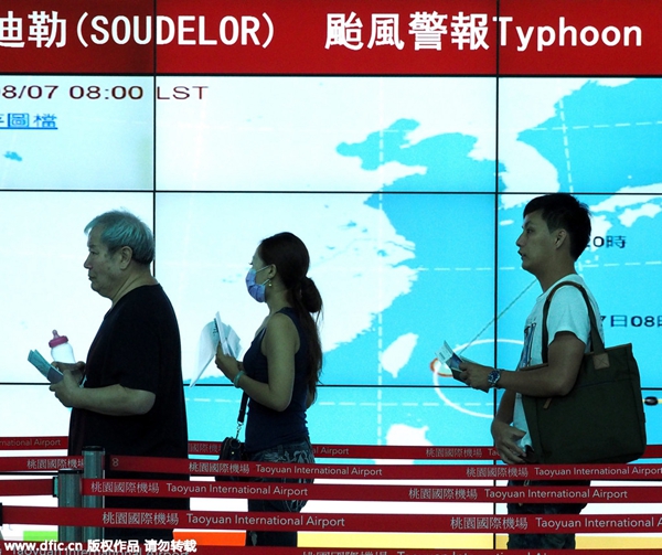 Chinese coastal provinces brace for super typhoon Soudelor