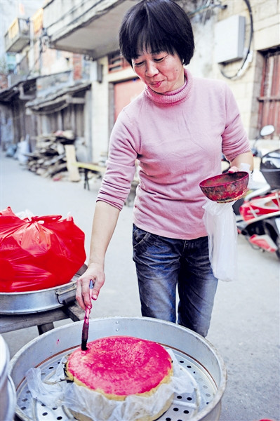 Steamed desserts flavor Pingtan's Lunar New Year