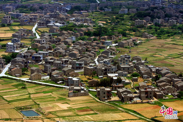 Colorful castles of stone in Pingtan