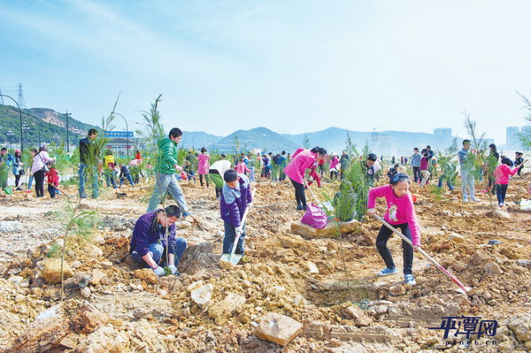 Thousands of trees planted in Pingtan