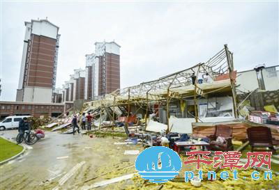 Typhoon Soudelor batters Pingtan