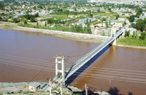 Pingbao Yellow River Suspension Bridge