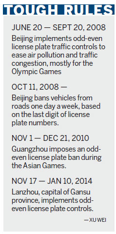 Lanzhou takes lead to curb car use