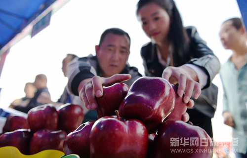 Longnan city inks 1.29 billion yuan of contracts at apple fair