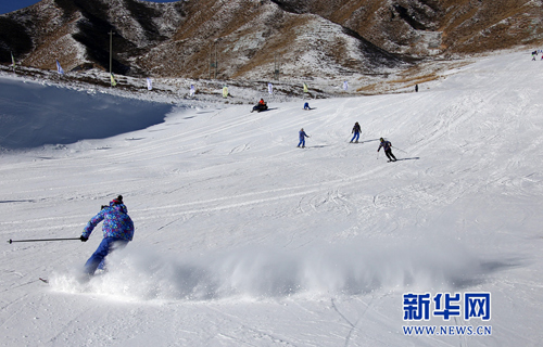 Ski in Gansu