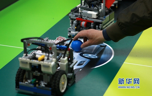 Robotics competition takes place in Lanzhou