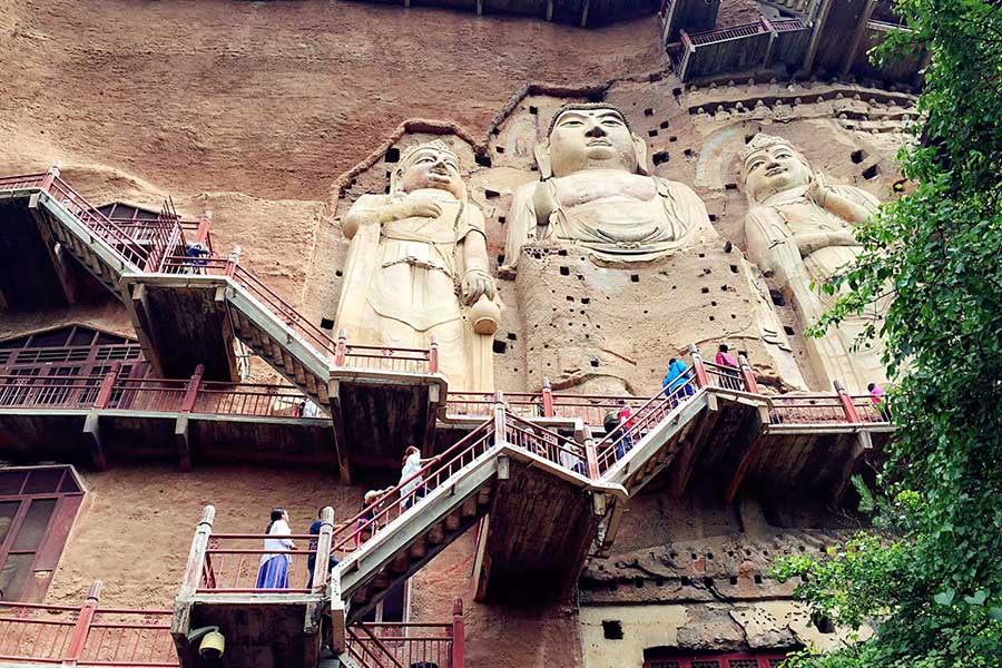 Maiji Mountain Grottoes: 'Museum’ of exquisite sculptures