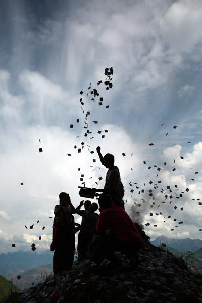 A glimpse of the Tibetan people in Gannan