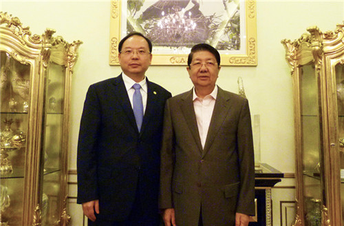 Chen Xiaohua calls on Vice Premier of Cambodia