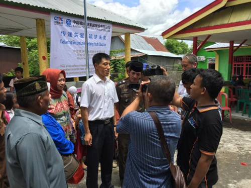 CGGC positively fulfills social responsibility events in Indonesia