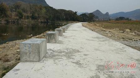 Huanjiang invests 20m yuan in flood bank