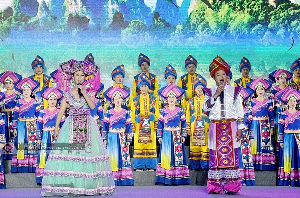 11th Liu Sanjie Cultural Tourism Festival kicks off in Yizhou