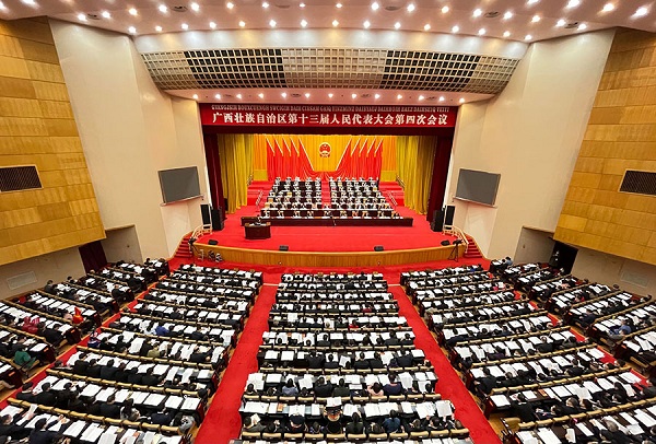 Hechi delegation makes quality suggestions to Guangxi People's Congress