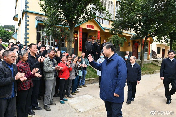 Xi inspects South China's Guangxi