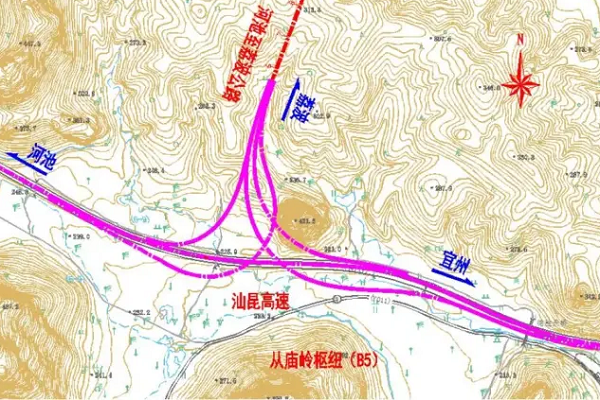 Construction starts on two new Hechi expressways