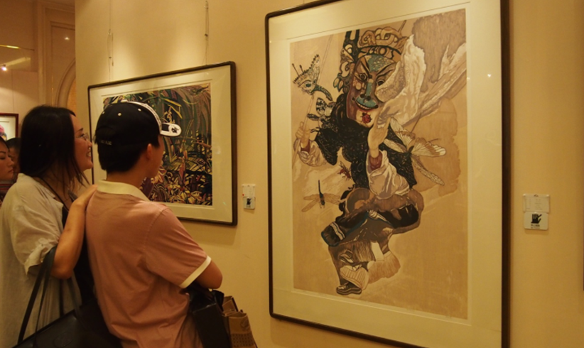 'Engraving & Enlightenment' printing works exhibition opens in Kempinski Hotel Guiyang