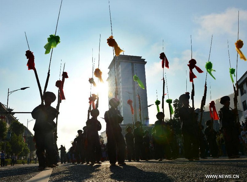 Guizhou Jianhe Yang'asha Culture Festival kicks off