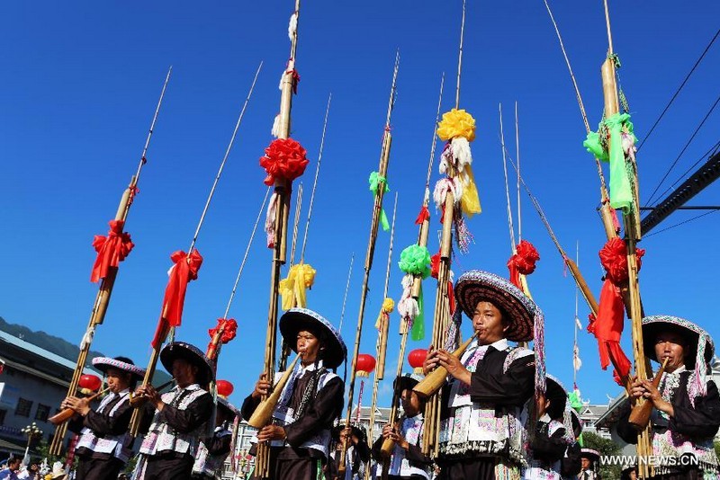 Guizhou Jianhe Yang'asha Culture Festival kicks off