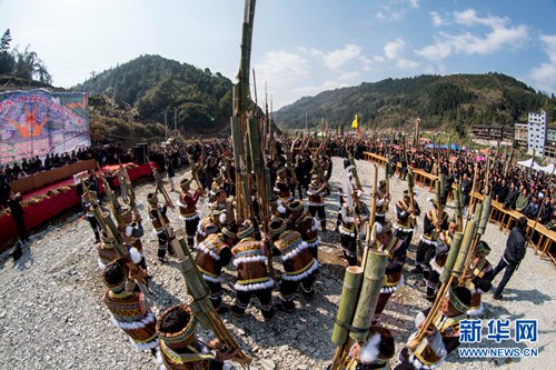 Music flows in Lusheng to signal the New Year