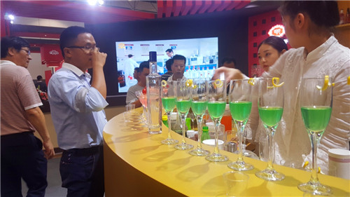 Beverage expo displays global alcohol