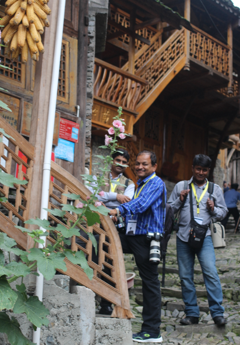 Recording beautiful scenes in Guizhou