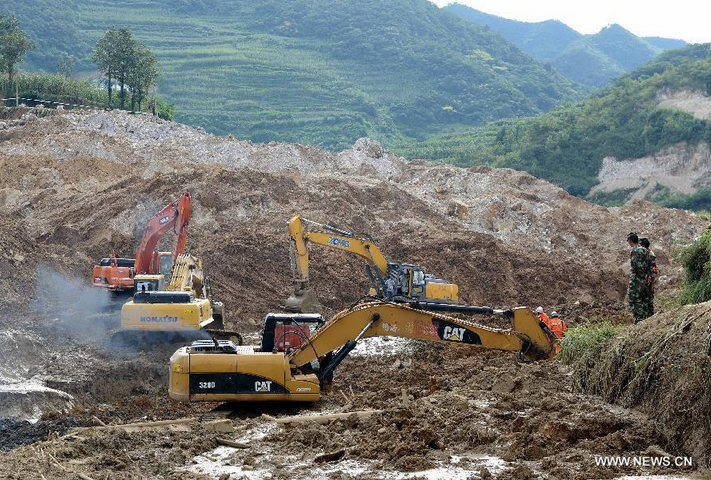 SW China landslide kills 22