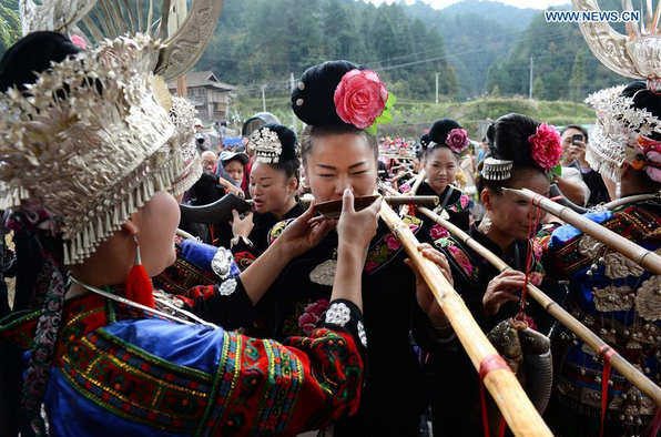 Miao's traditional New Year celebrated in SW China