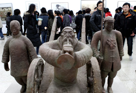 Fine arts on display in east China