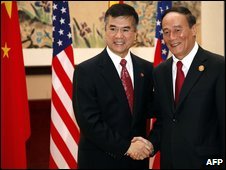 China and US discuss trade rows